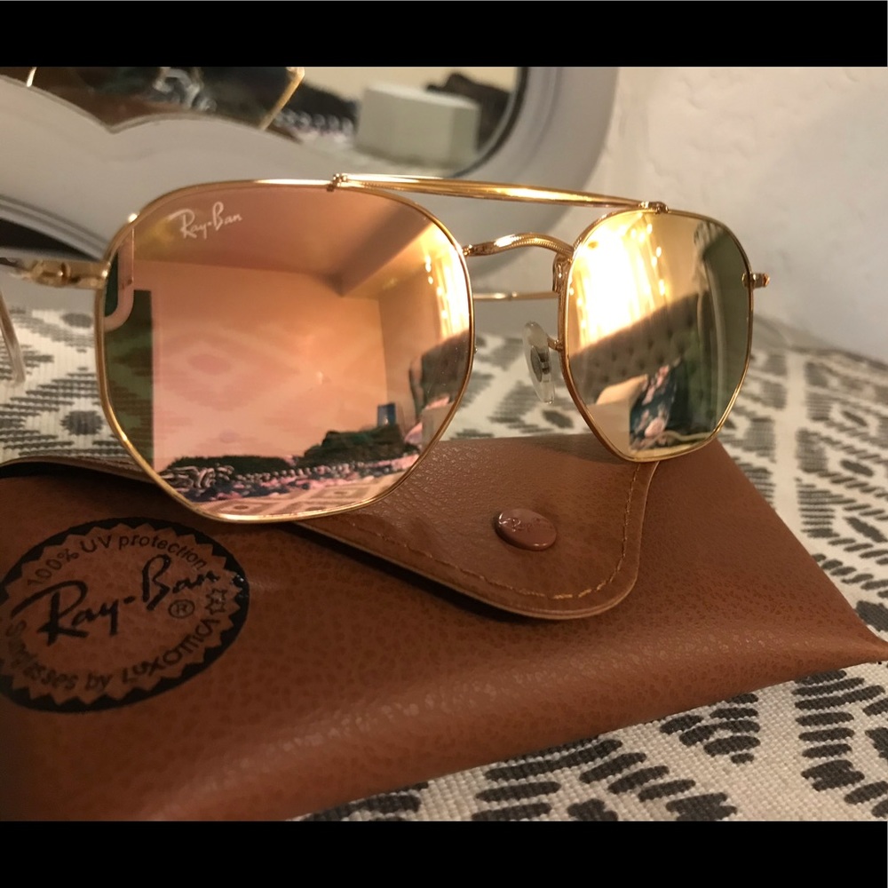 Marshal Hexagonal Ray Ban Sunglasses
